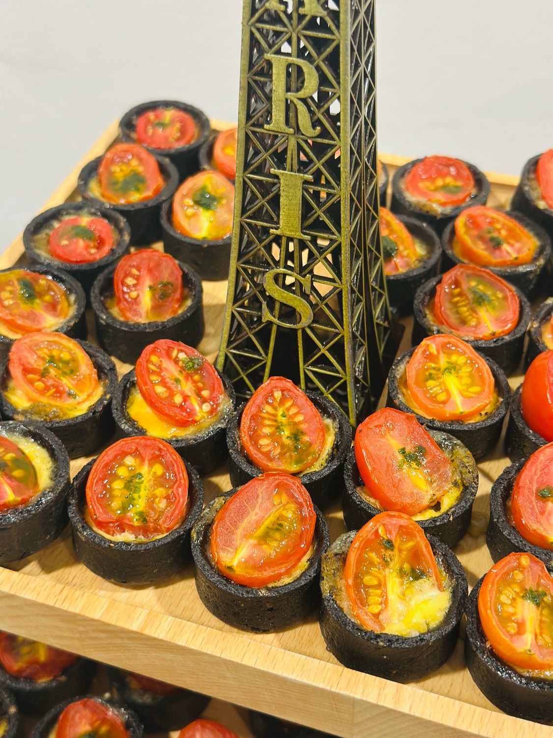 Tomato Cheese Quiches