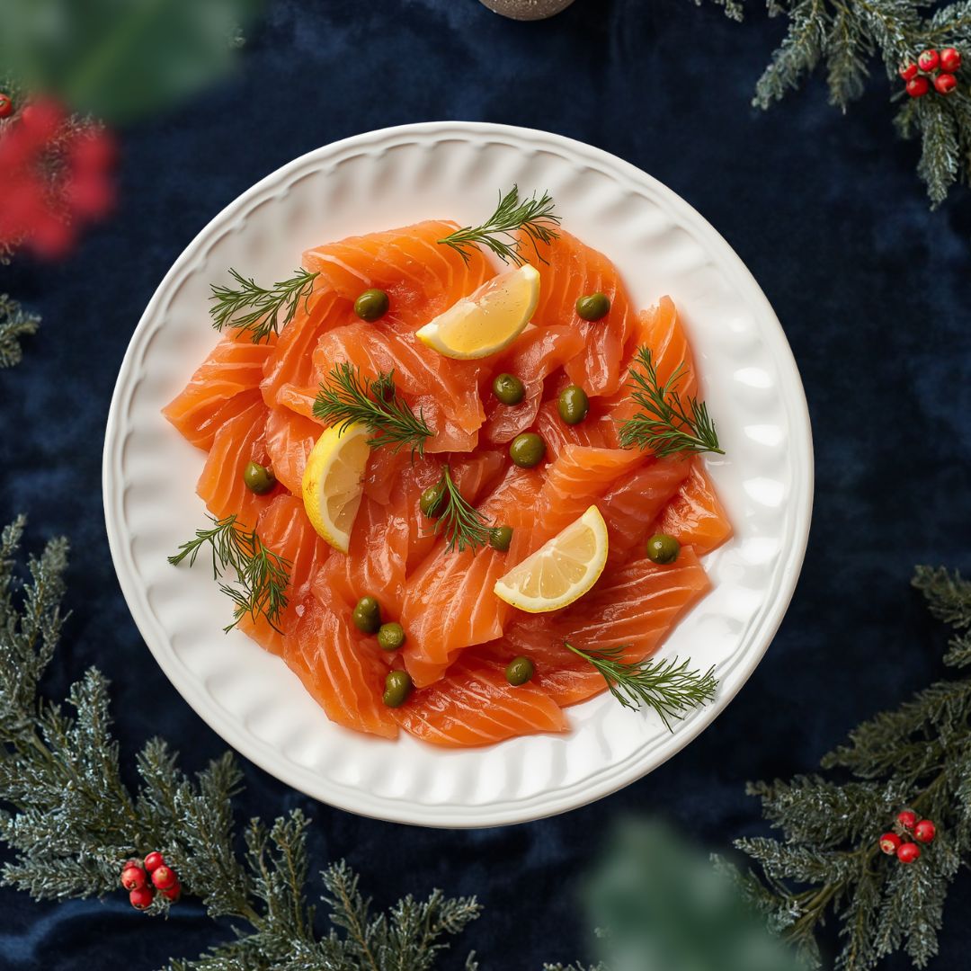 Home-Cured Salmon Gravlax
