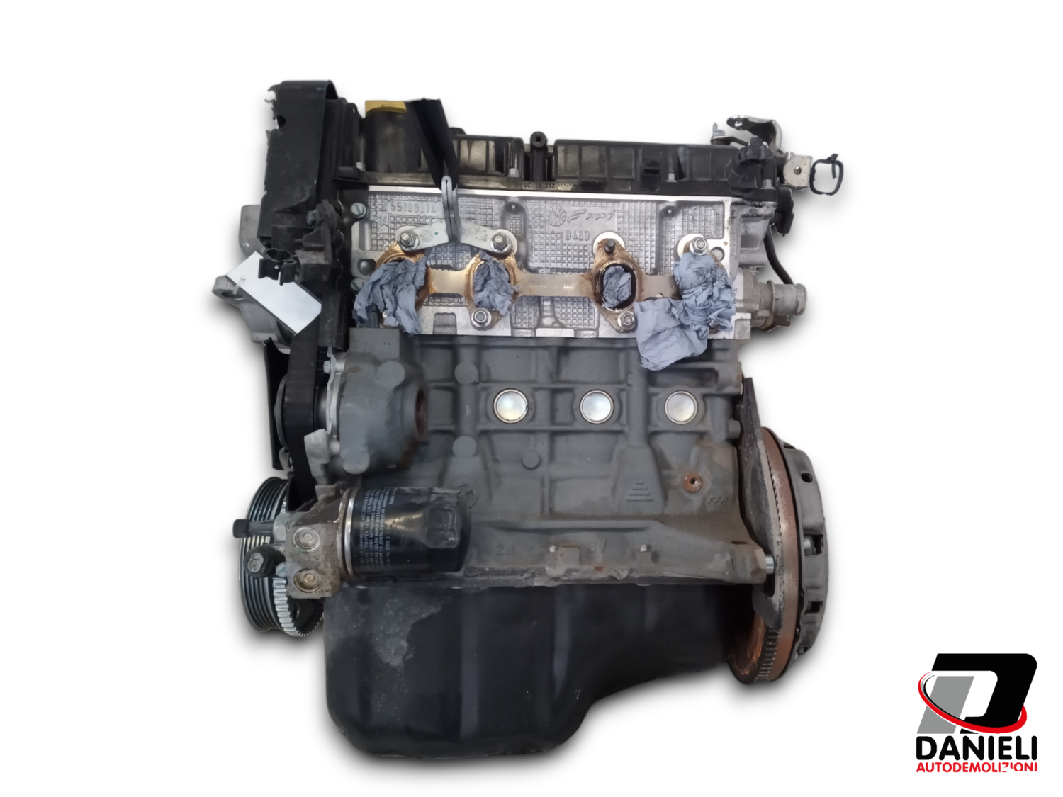 MOTORE FIAT PANDA 1.2 LPG BENZINA/GPL 69CV 51KW 169A4000