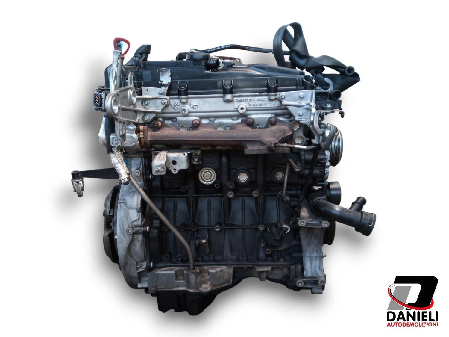 MOTORE BLUETEC 2.2 CDI MERCEDES CLASSE E W212 136CV 100KW 651925