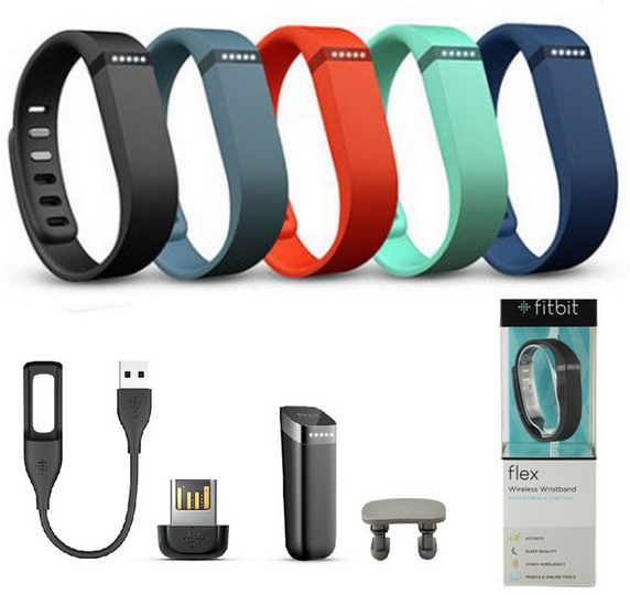 100% new original fitbit flex bracelet fitness fibits smart tracker Wireless Activity Sleep fitbit flex wristband with box
