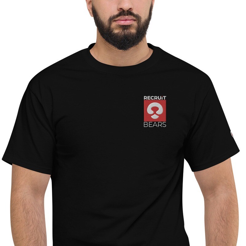 RECRUIT BEARS Champion T-Shirt logo embroidered