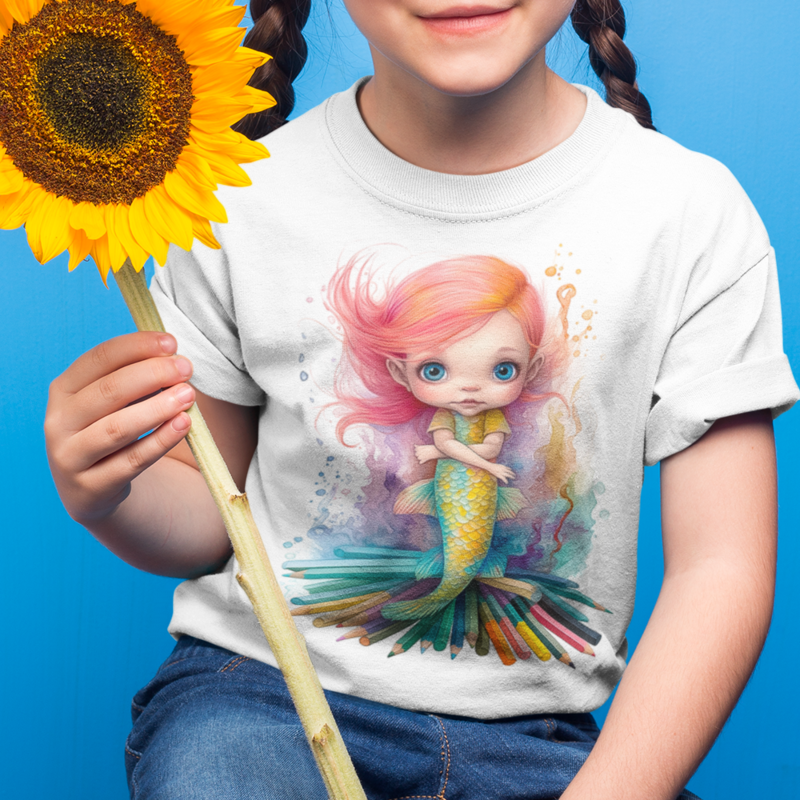 Mermaid Children&#39;s Shirt