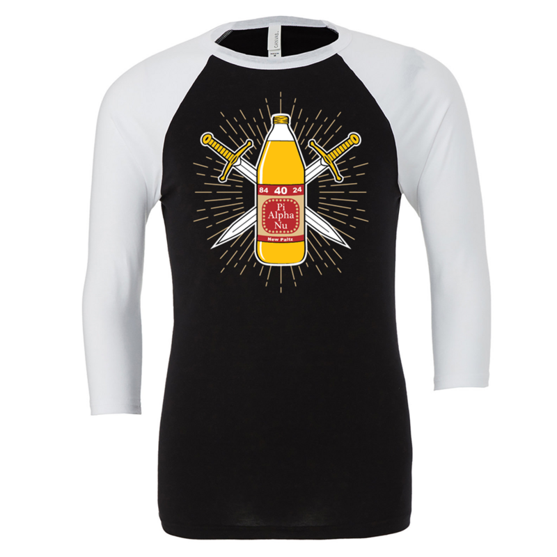 New Paltz 40th Raglan