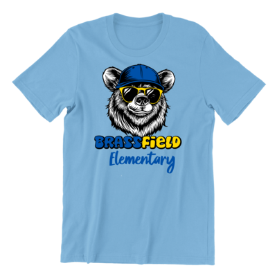 Brassfield | Bear | Blue Tee