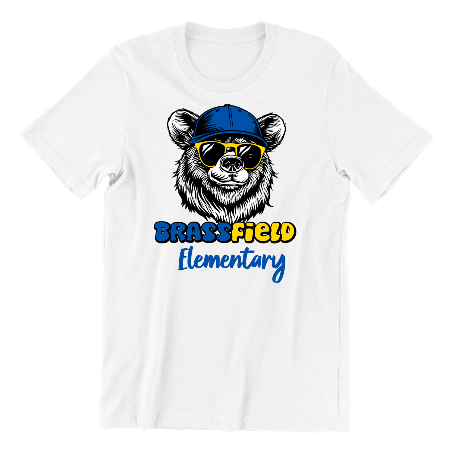 Brassfield | Bear | White Tee