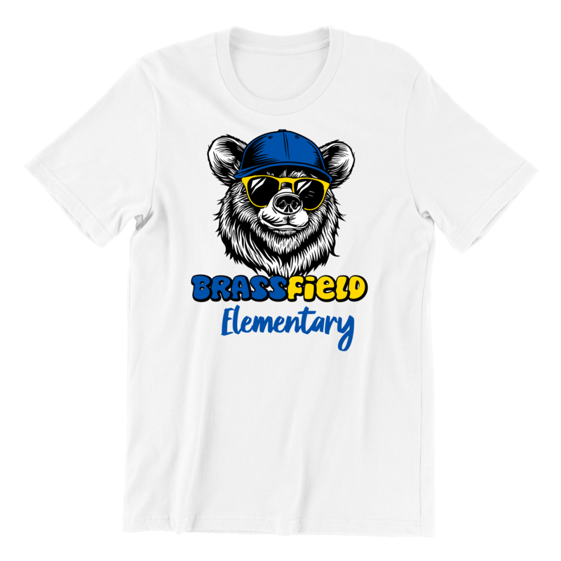 Brassfield | Bear | White Tee