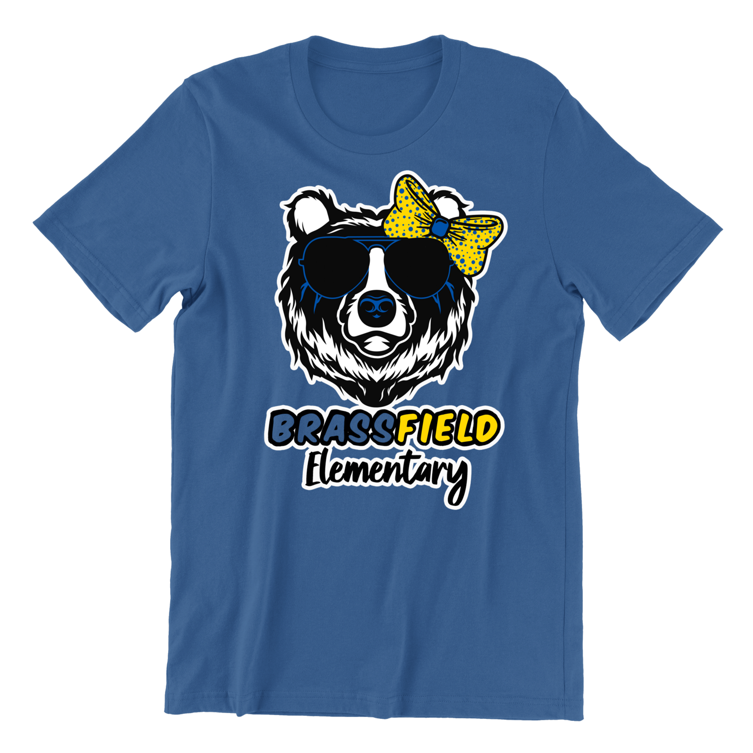 Brassfield | Bear With Bow | Tee