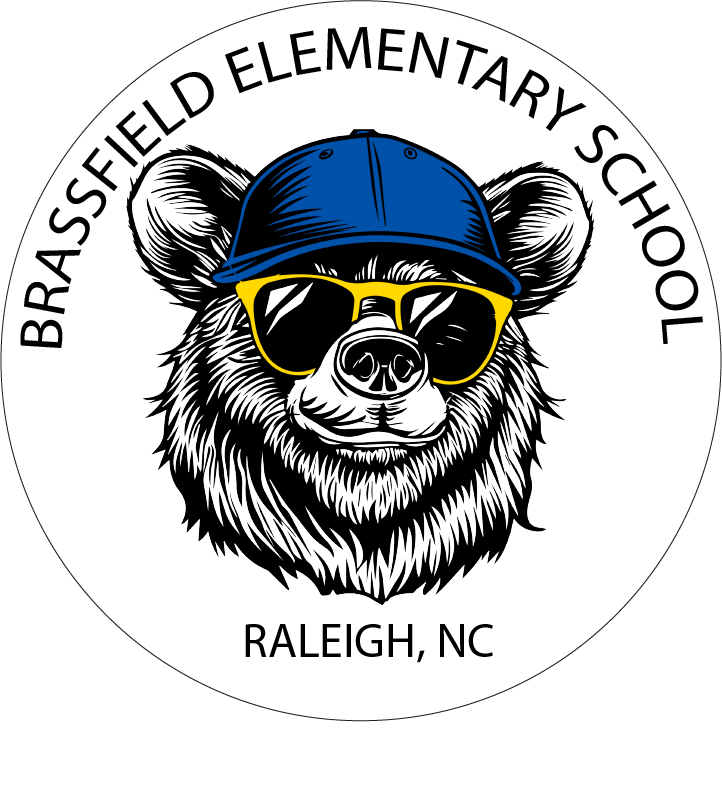 Brassfield 5&quot; car magnet