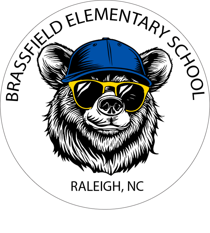 Brassfield 5&quot; car magnet