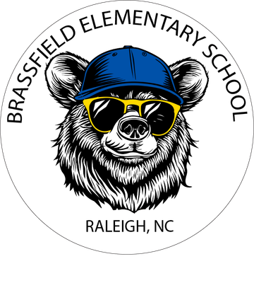 Brassfield 5&quot; car magnet