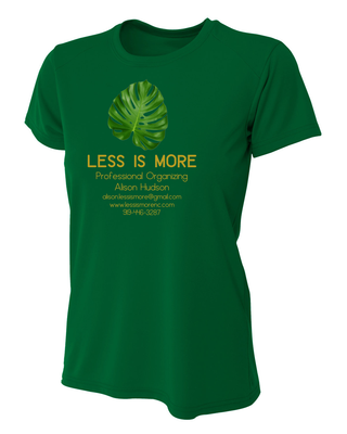 Less Is More Logo tee unisesx