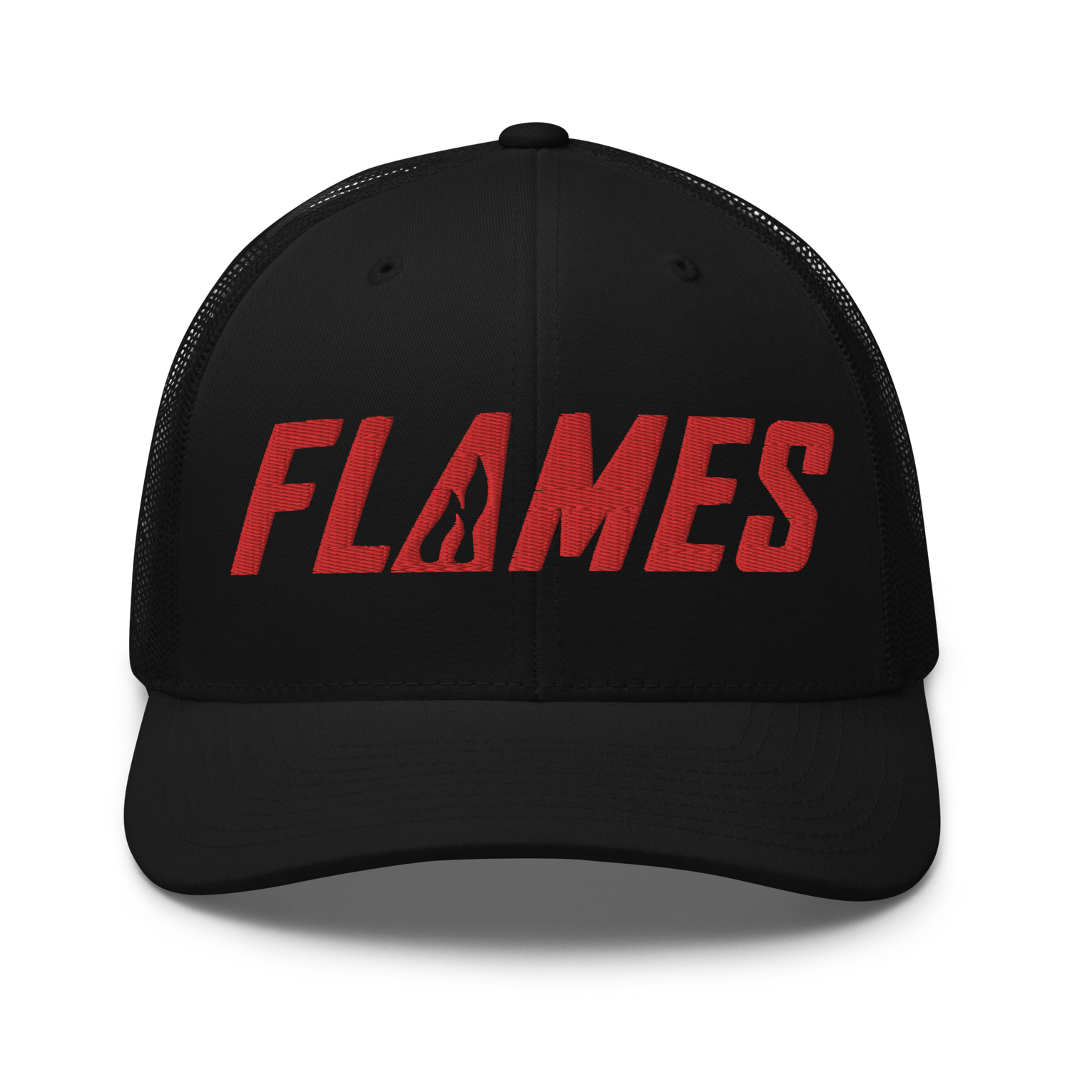 Flames Logo Trucker Hat