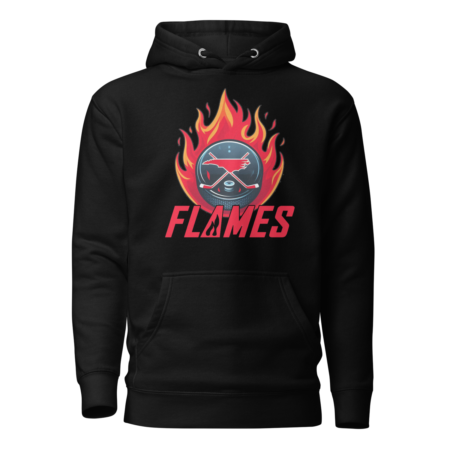 Flames Logo Hoodie