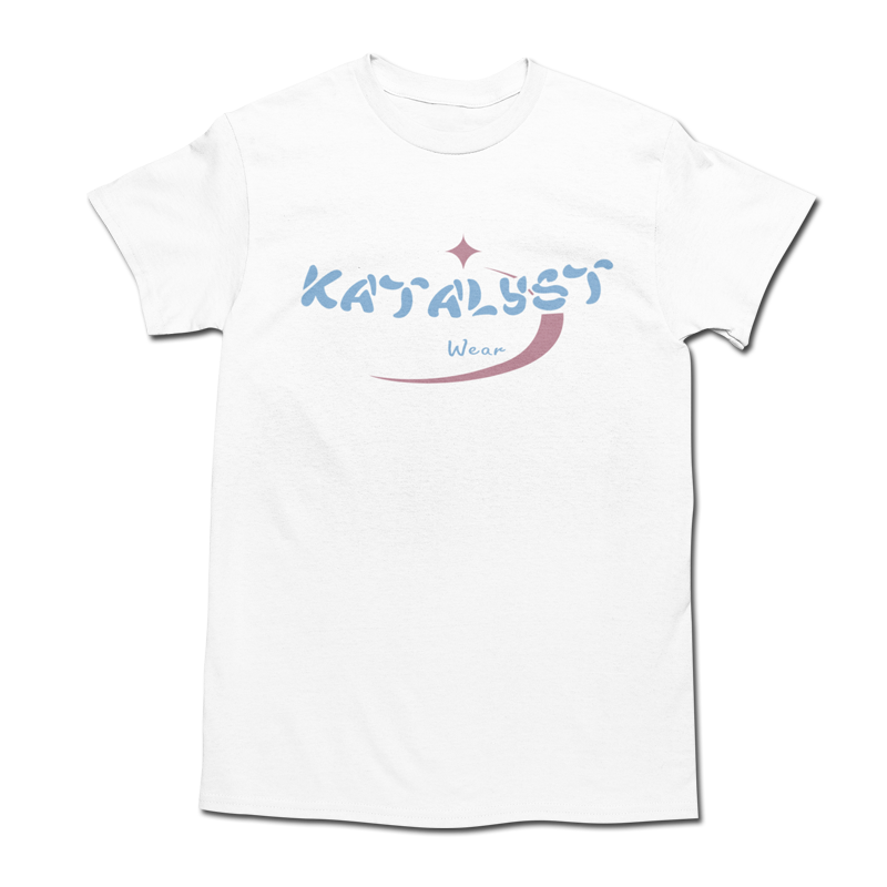 Katalyst Logo Tee White