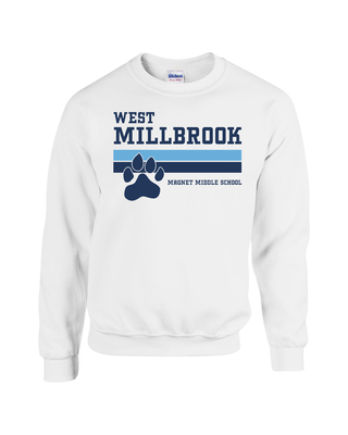 West Millbrook Stripes Crew Neck Sweatshirt