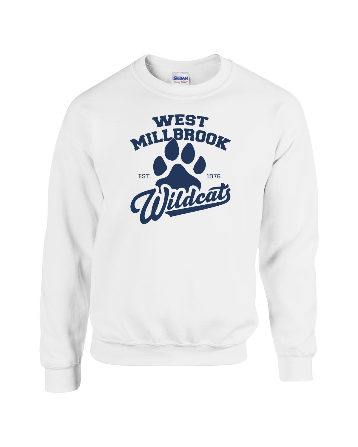 West Millbrook Paw Crew Neck Sweatshirt