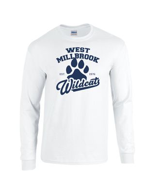 West Millbrook Paw Long Sleeve White