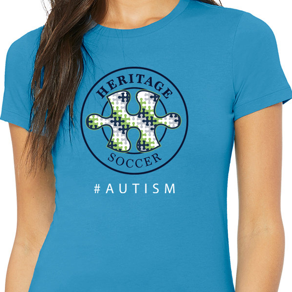 Heritage High School Logo #Autism Womens Tee