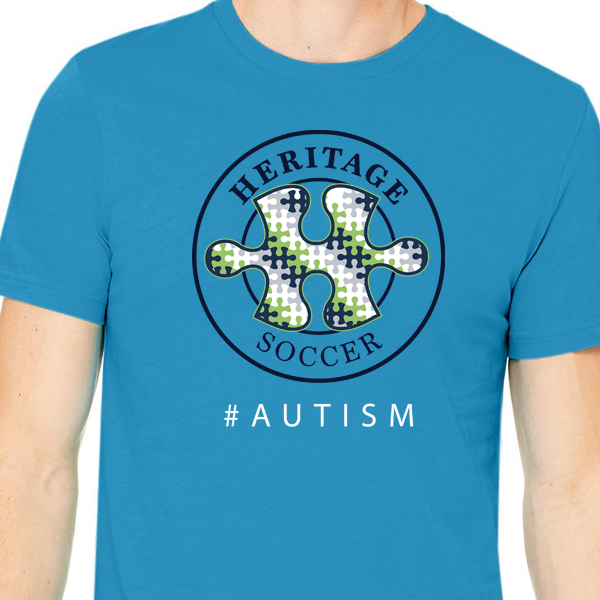 Heritage High School Logo #Autism Mens Tee