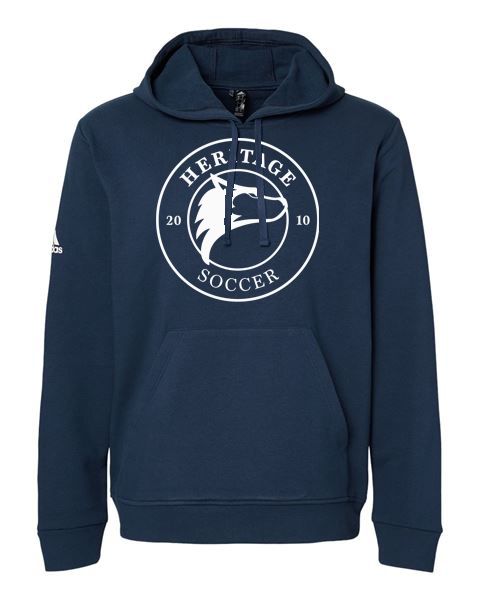 Adidas Heritage High School Logo Fleece Hooded Sweatshirt