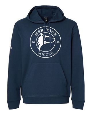 Adidas Heritage High School Logo Fleece Hooded Sweatshirt