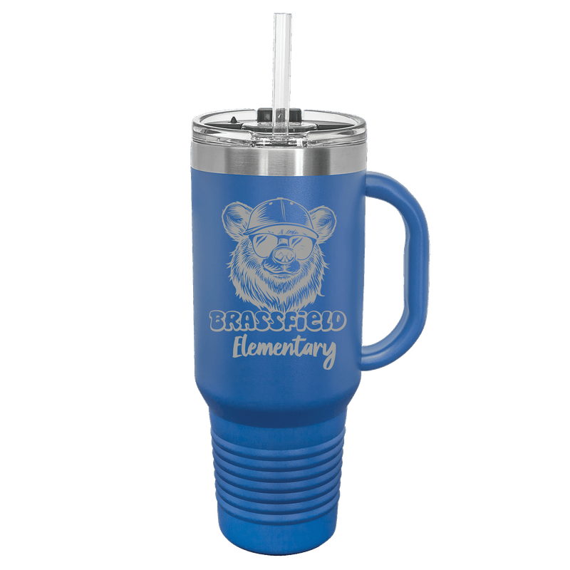 Brassfield Brassy The Bear 40 oz Travel Mug