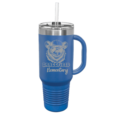 Brassfield Brassy The Bear 40 oz Travel Mug
