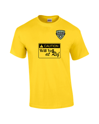 Beachside Ballers Caution T-shirt