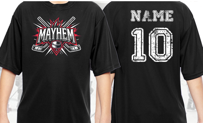 Mayhem Hockey Logo Tee