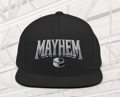 Mayhem Hockey Logo Trucker Hat