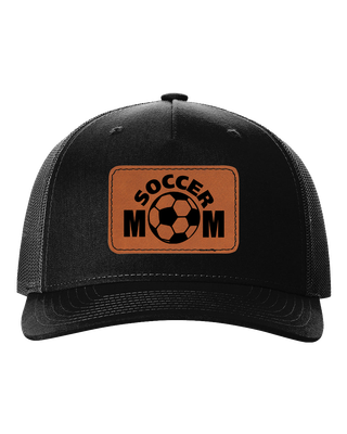 Soccer Mom Laser Engraved Richardson 112 5 Panel Hat