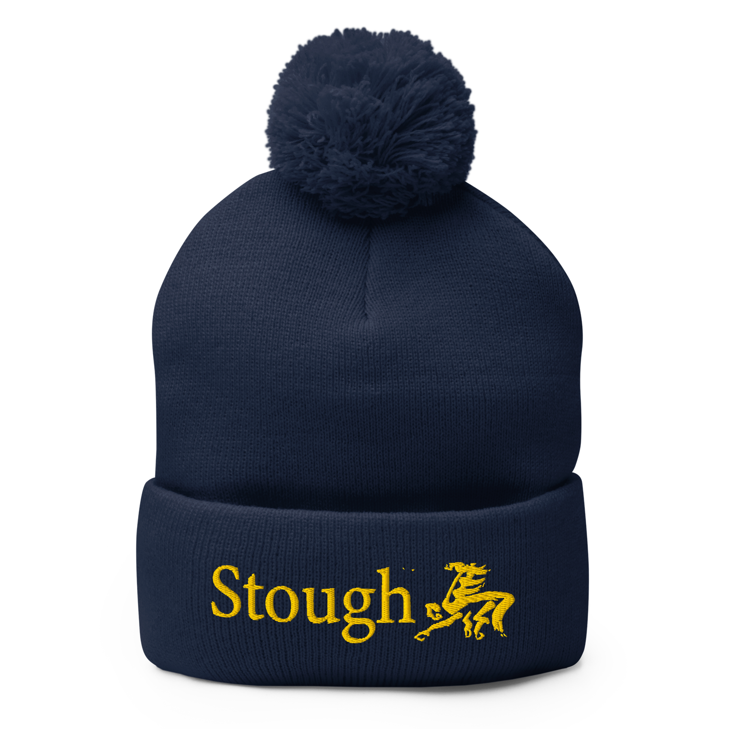 Stough Logo Pom Pom Hat