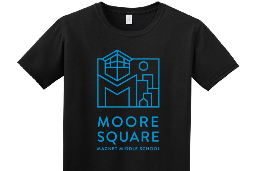 Moore Square Logo Tee