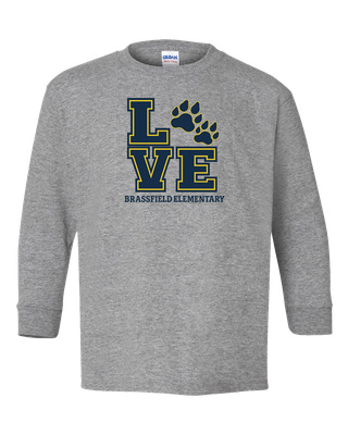 Brassfield | Bear | Love | Long Sleeve