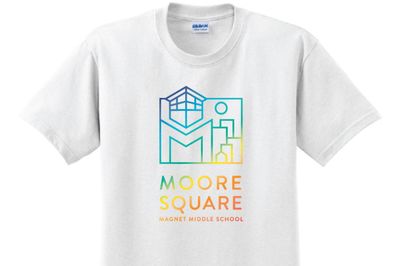 Moore Square Rainbow Tee Moore Square Rainbow Tee
