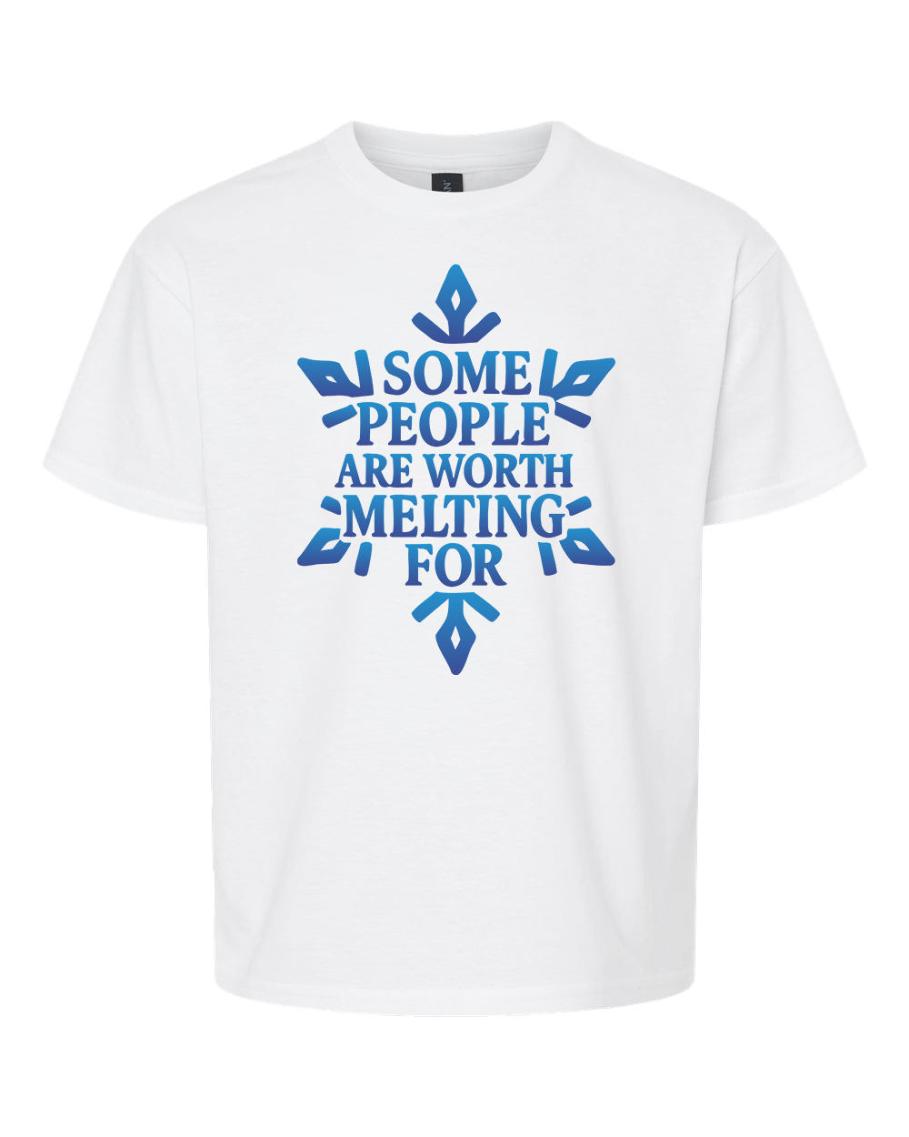Theatre Raleigh ACT  Frozen white tee