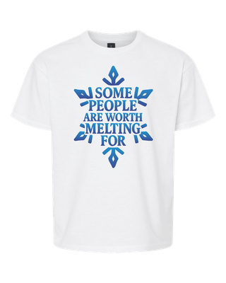 Theatre Raleigh ACT  Frozen white tee