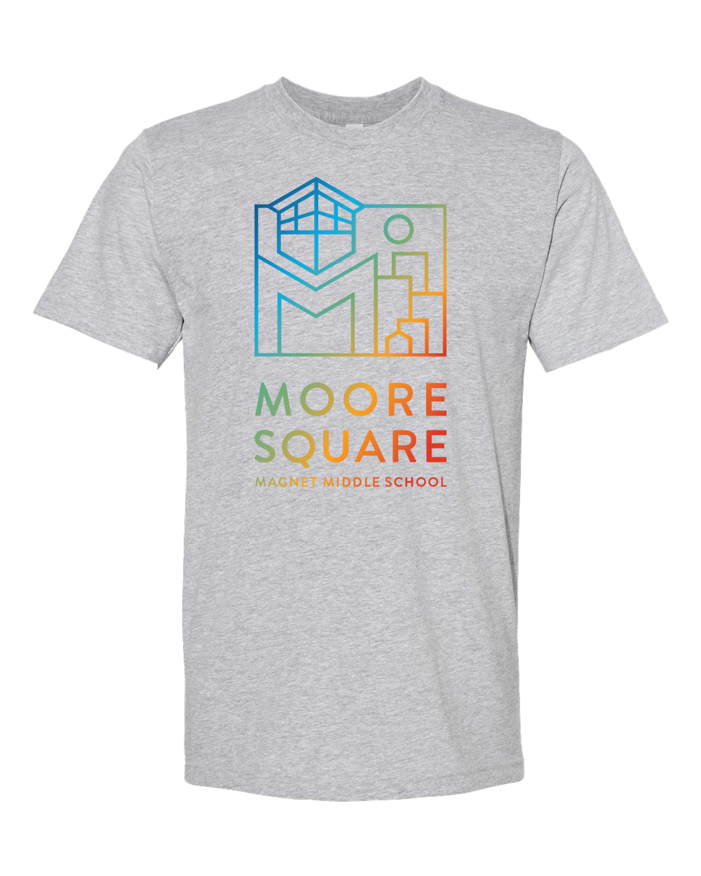 Moore Square Rainbow Tee American Apparel