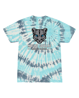 Moore Square| Coral Reef | Tie Dye Tee Moore Square| Coral Reef | Tie Dye Tee