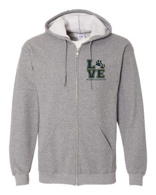 Brassfield | LOVE | Zip Hoodie