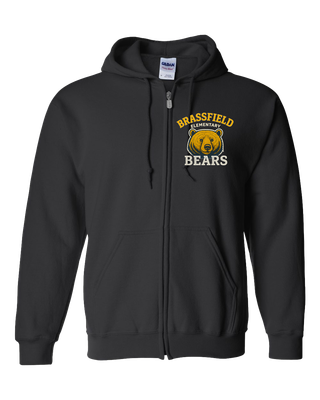 Brassfield | Bear | Zip Hoodie