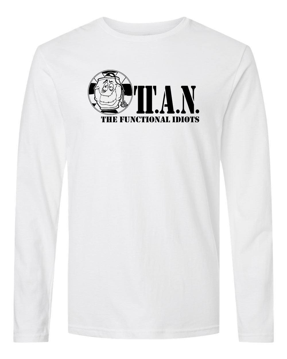 TTAN Functional Idiots SOD parody Long Sleeve White