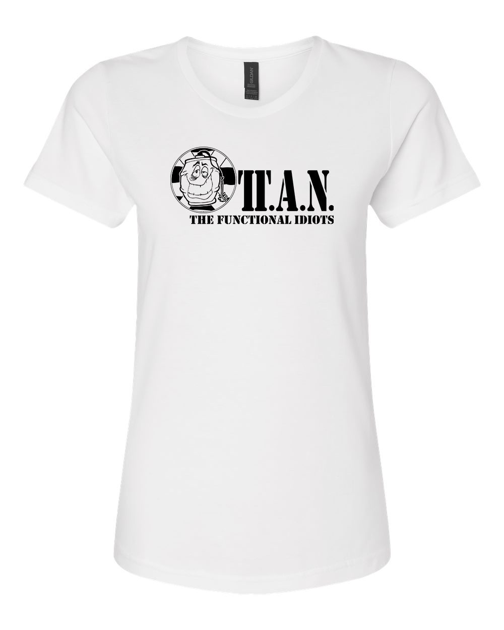 TTAN Functional Idiots SOD parody Womens white
