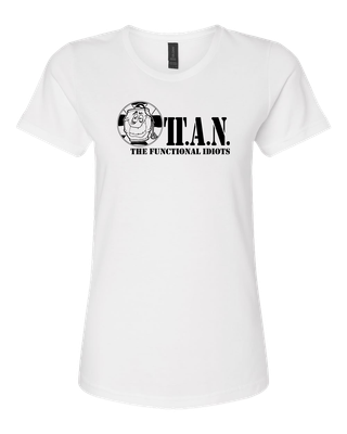 TTAN Functional Idiots SOD parody Womens white
