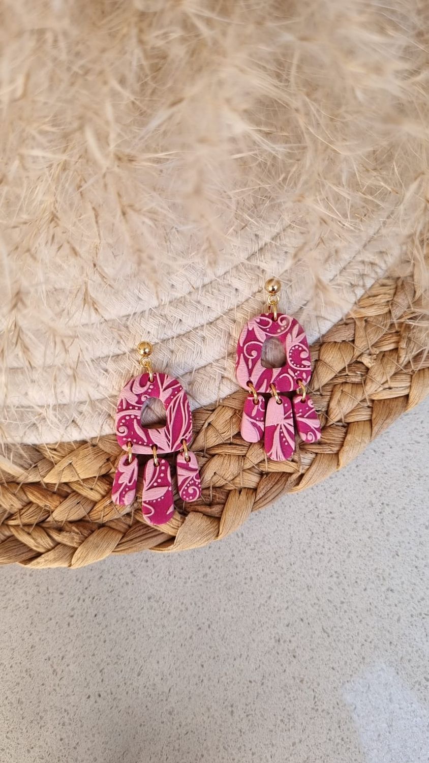 Purple &amp; Pink drops
