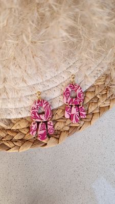 Purple &amp; Pink drops