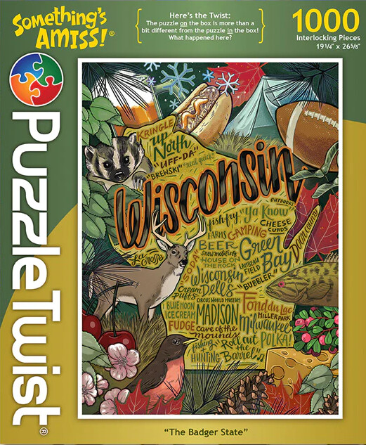 Puzzle Twist The Badger State