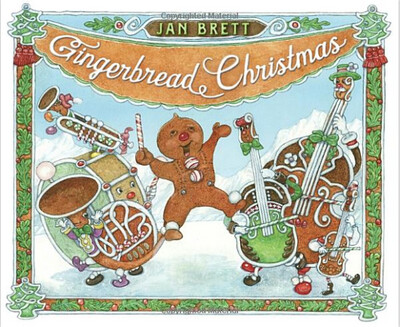 Book Gingerbread Christmas
