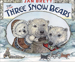 The Three Snow Bears-board Book/Jan Brett